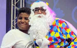 Papais Noeis, papai noel, periferia, voluntário