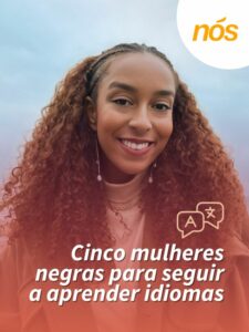 Idiomas, poliglita, mulher negra