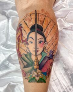 tatuagem Mulan