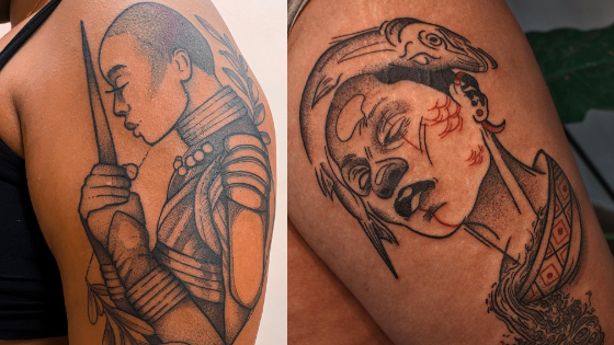 tatuagem de mulheres