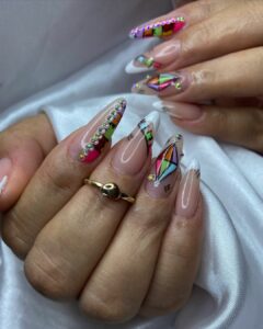 unhas temática de São João