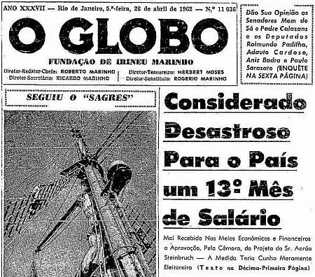 recorte de jornal