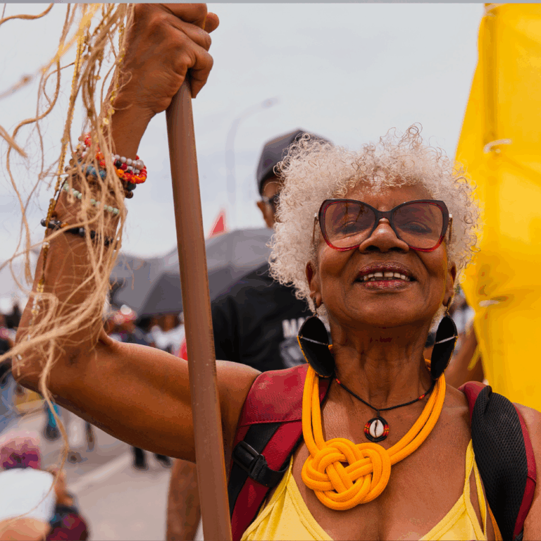 A marcha de Lenny Blue: quando a velhice negra exige ser vista