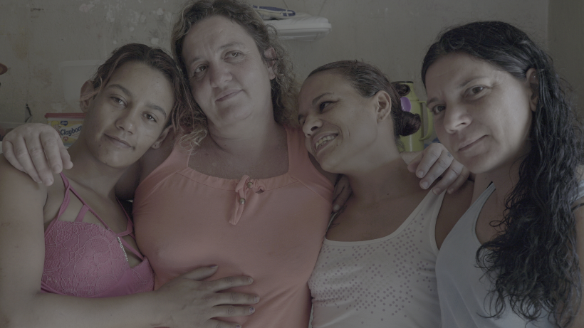 Mulheres encarceradas que protagonizam o filme Saudade Mundão
