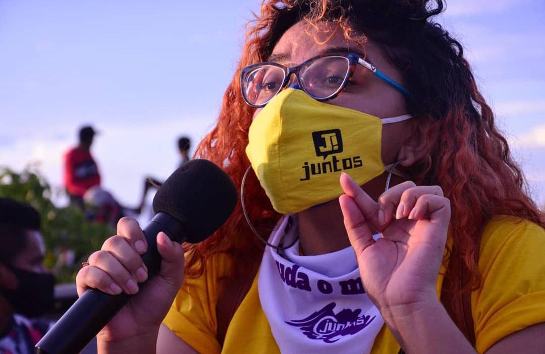 Renata Moara, integrante da Rede Emancipa em Santarém (PA)